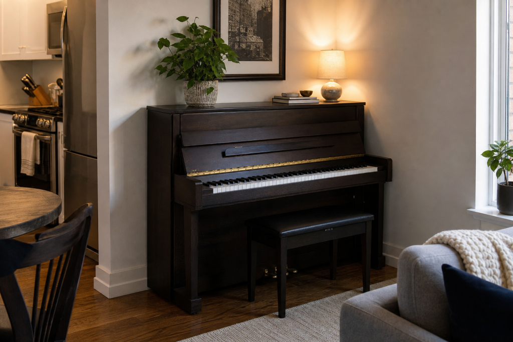 Upright Piano for Small Spaces