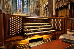 Church Organ Keyboard
